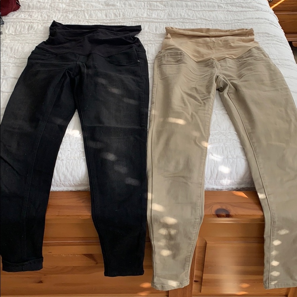 Maternity denim